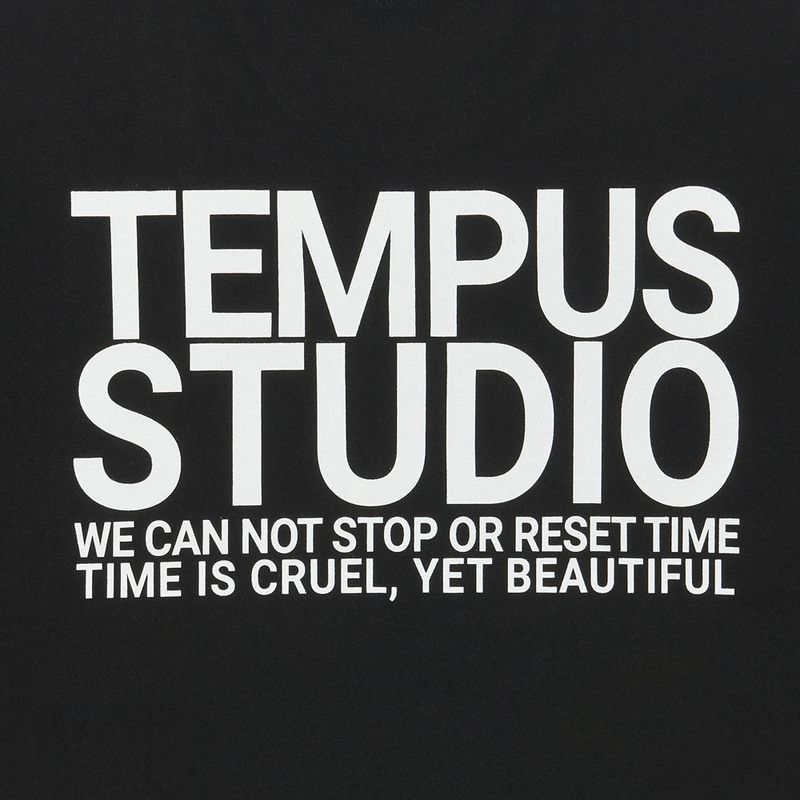 TIME ロゴTシャツ (BLACK)