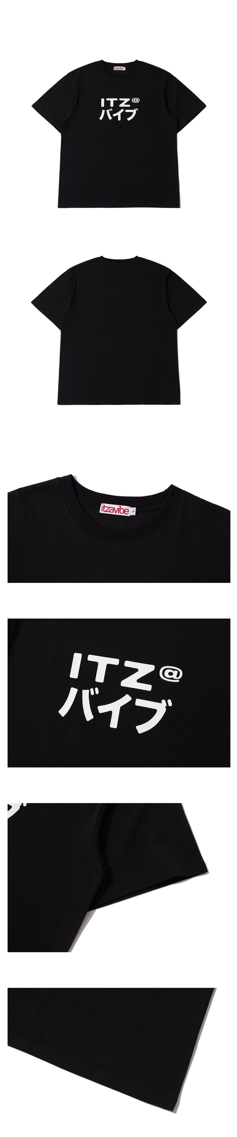 MIX LOGO T SHIRT - BLACK