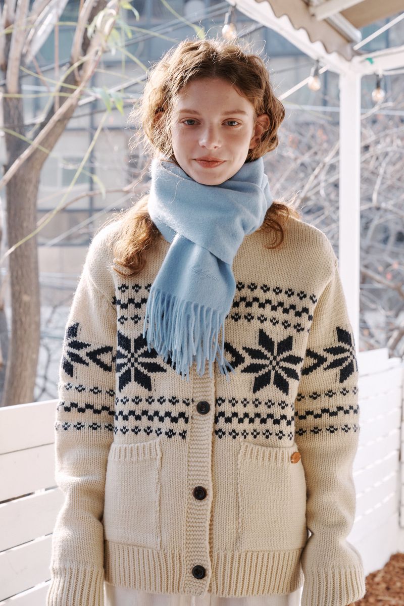Snow cowichan cardigan (Ivory)