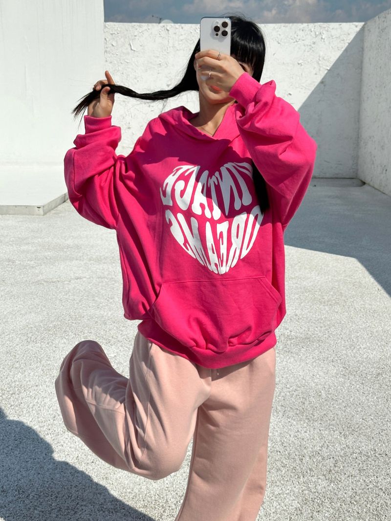 CCORTTI(コルッティ)の「(UNISEX) VINTAGE LOOSE OVERSIZED HOODIE - 2 COLOR(Tops)」