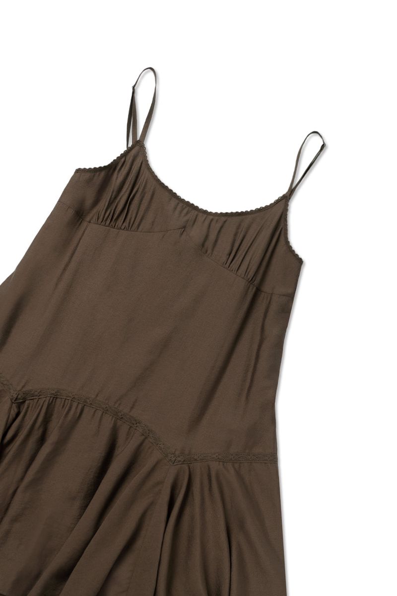 Nina slip dress_brown