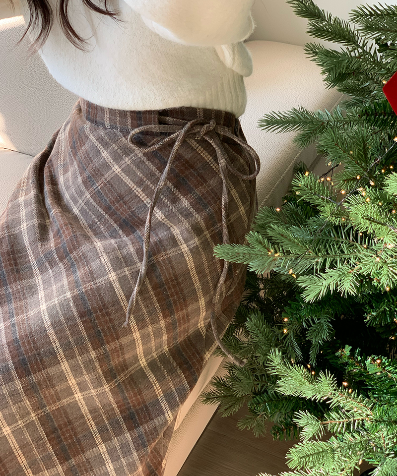 Betty Check Skirt