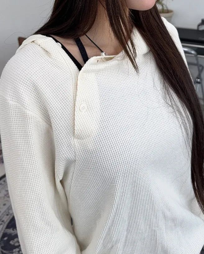 Niello Waffle Button Hood