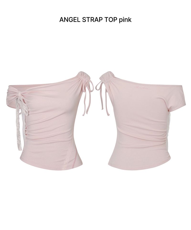 ANGEL STRAP TOP pink