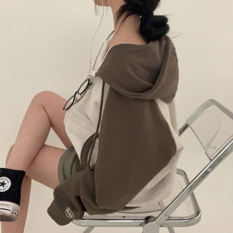 ナグランボクシーフーディージップアップ
