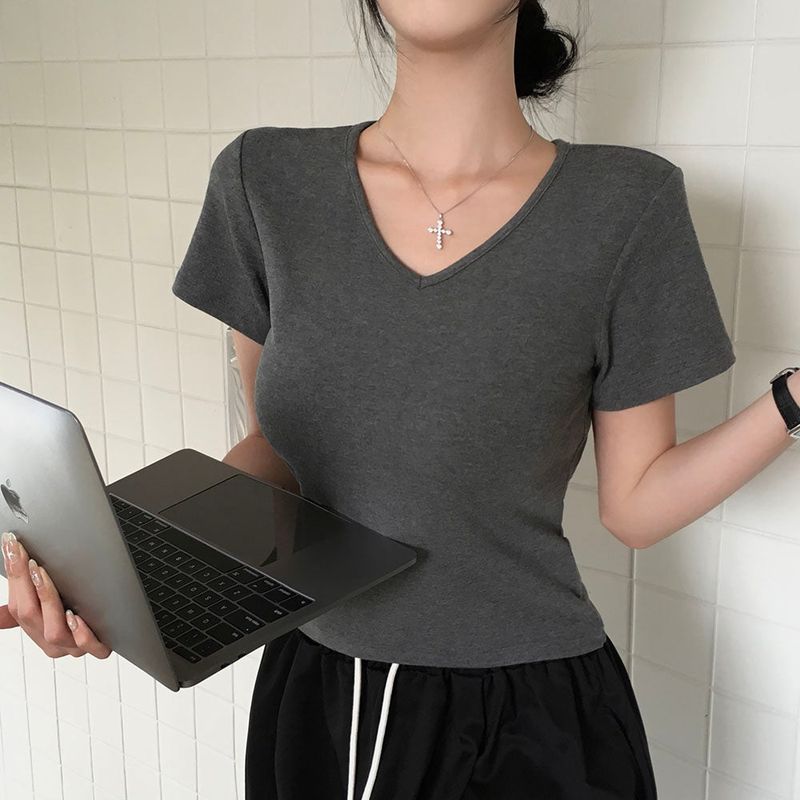 [MADE/S,M] Basic rayon 2typ short-sleeved T-shirt