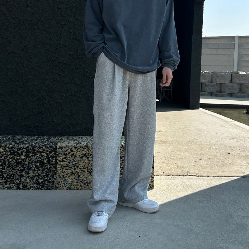 lemenne（ルメンヌ）の「LMN Limited One Tuck Wide Sweatpants (3 colors)（Pants）」