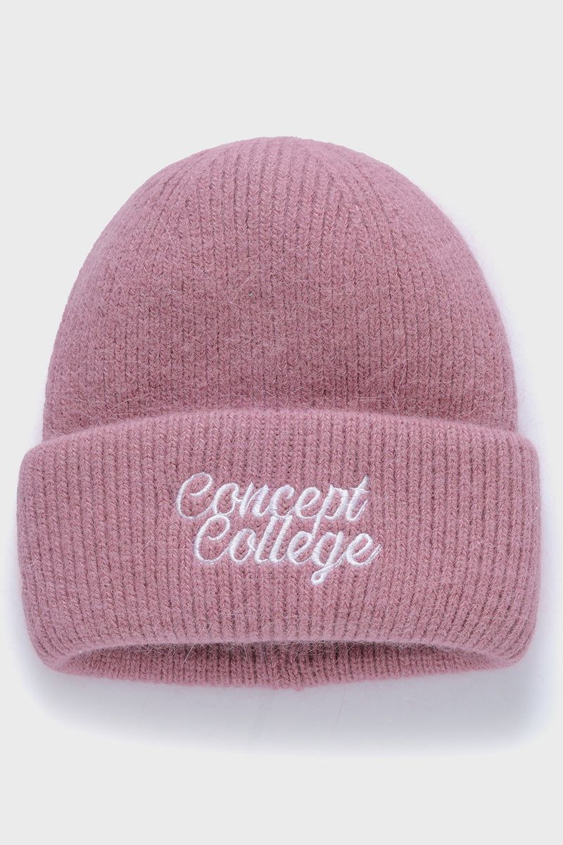Soft Angora Light Purple Beanie [Unisex]
