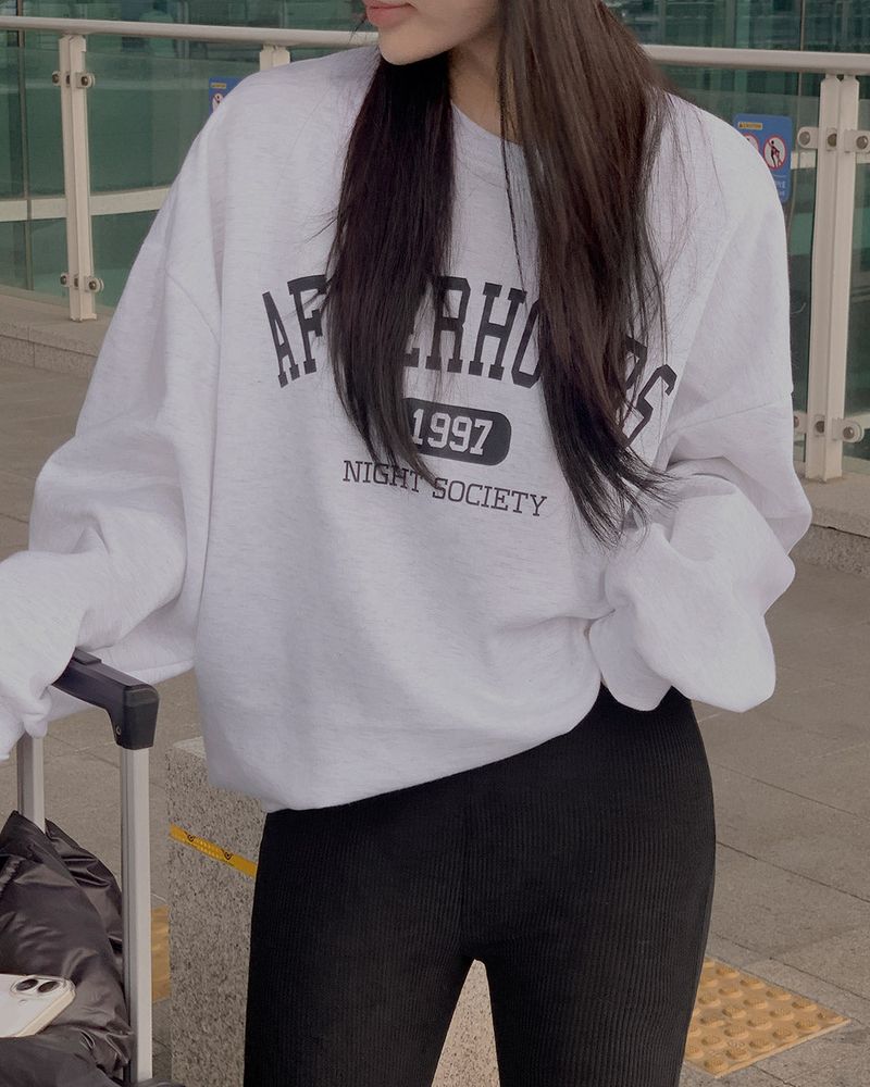 Monin lettering sweatshirt