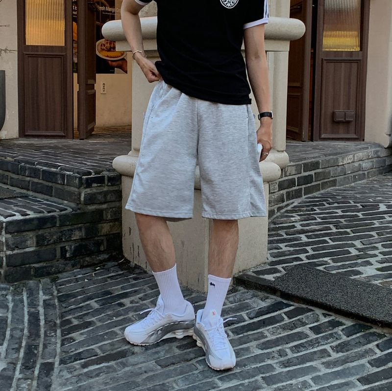 lemenne(ルメンヌ)の「LMN Sturbo Snap Bermuda Sweatpants (4 colors)(Pants)」