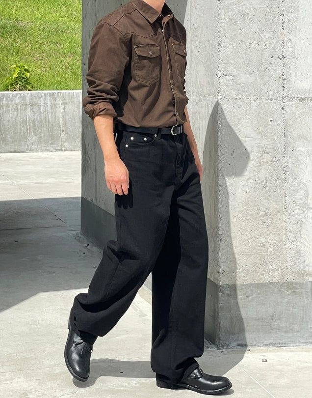 Lievo Snap Western Shirt