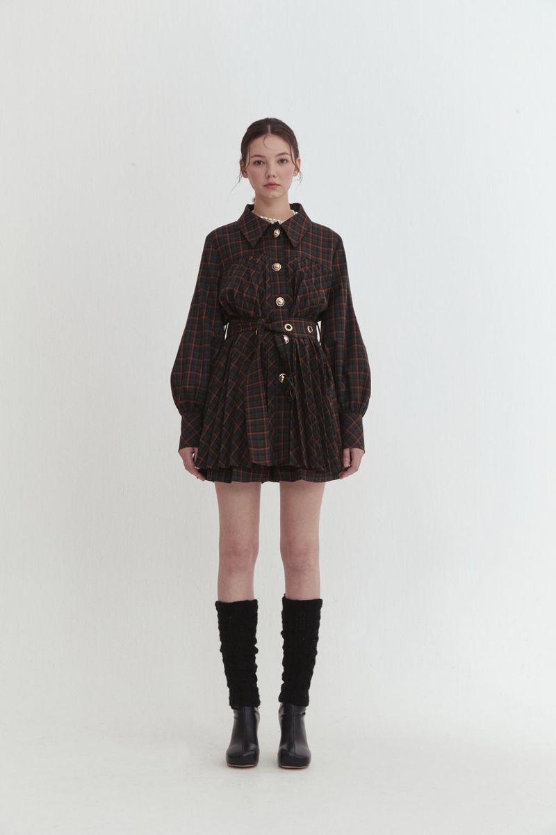 Pleated jacket