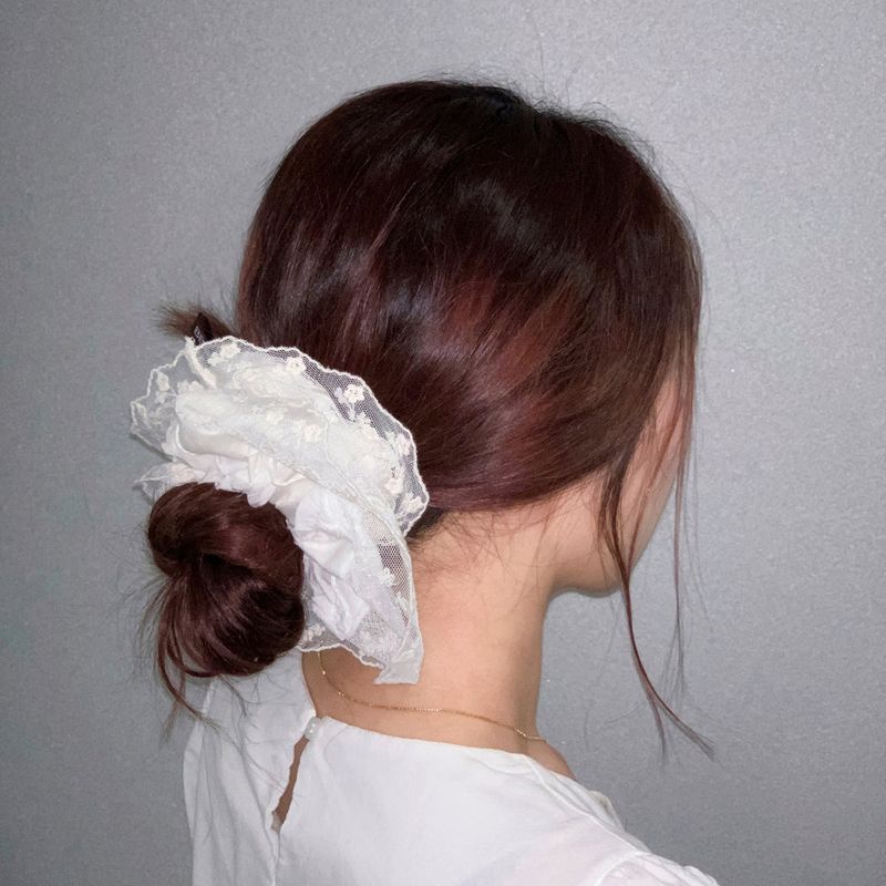 Double Lace Scrunchies
