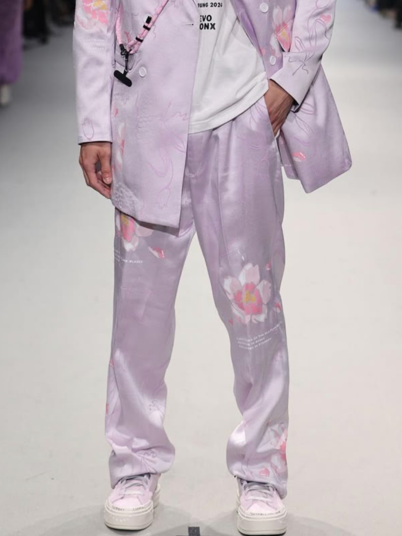 Lavender Sakura  Trousers