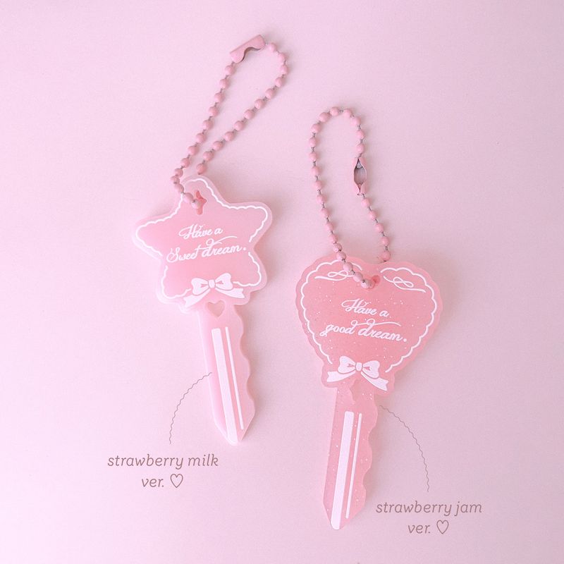 dreamer's key_Keyring (strawberry ver.)