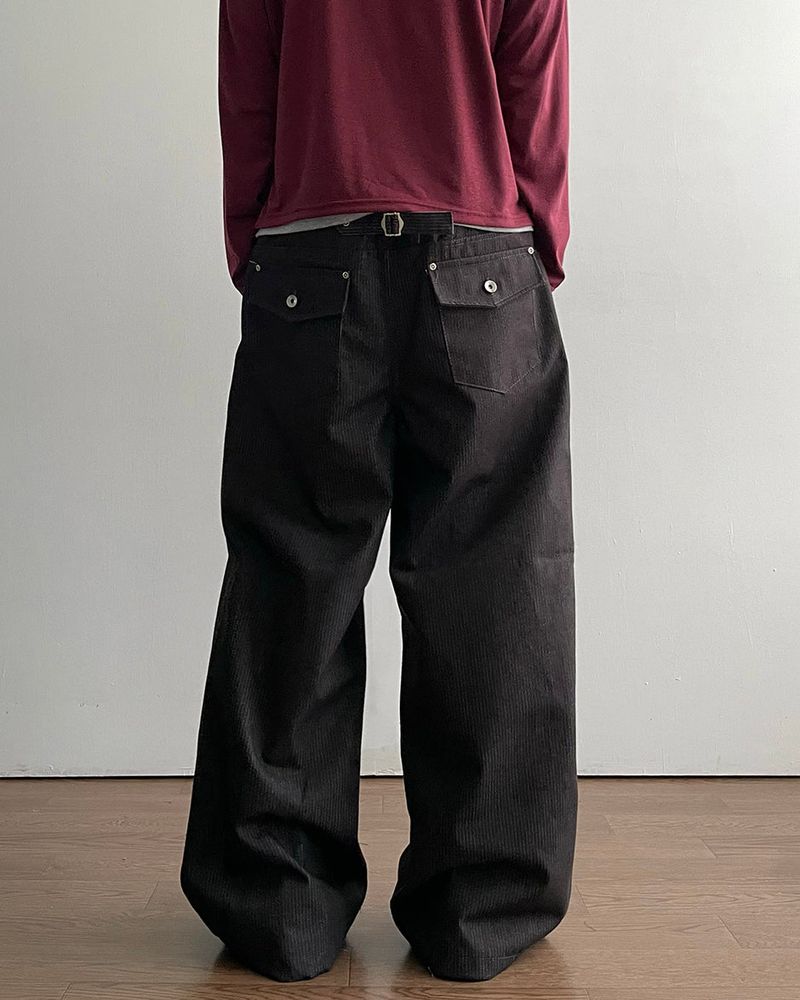 IDF（アイディーエフ）の「Dobby Stripe Denim Pants（Pants）」