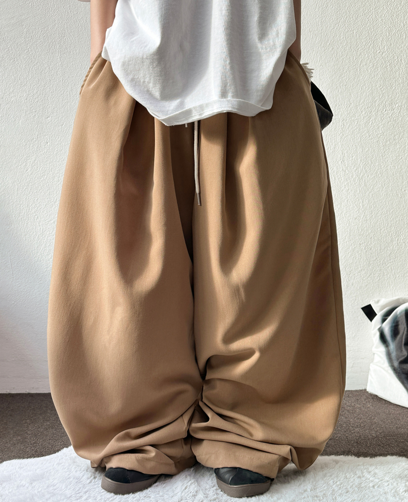 CCORTTI（コルッティ）の「5000SOLD🥳❤‍🔥SLACKS.VER🥳❤‍🔥TWO PINTUCK BALLOON COTTON PANTS （Pants）」