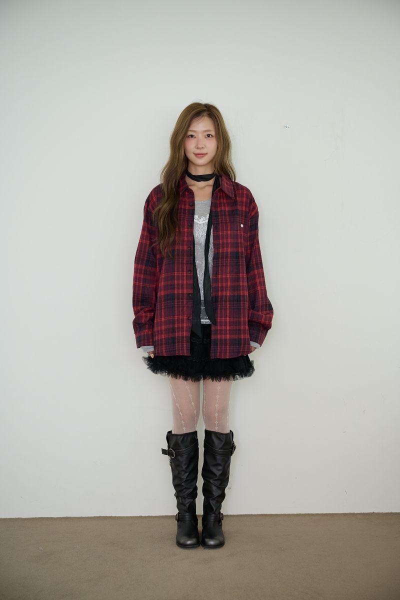 FLEUR LACE LAYERED T-SHIRT SET
