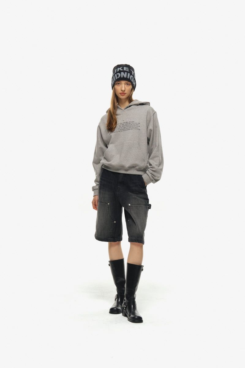 7 denim pants (black)