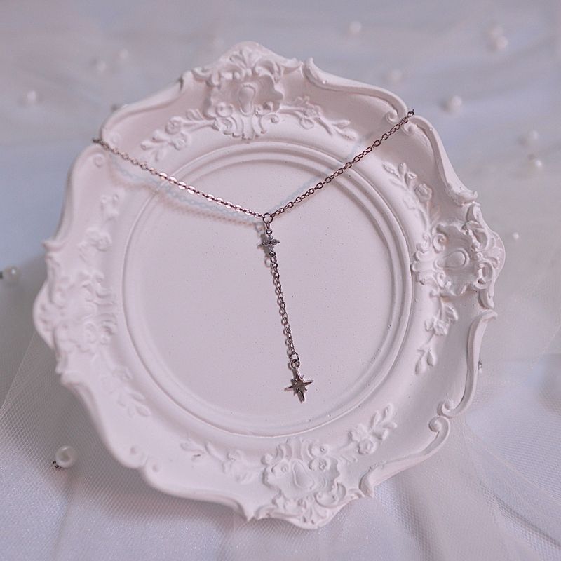 y shape necklace
