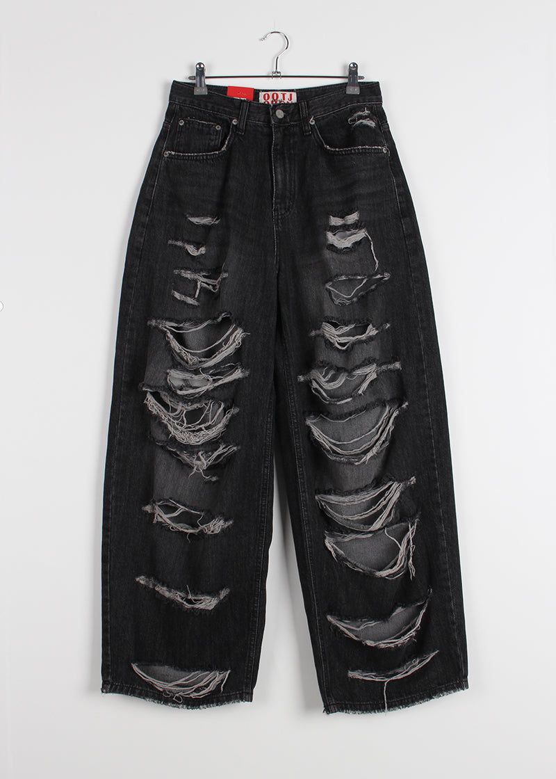 DAMAGE VINTAGE DENIM PANTS