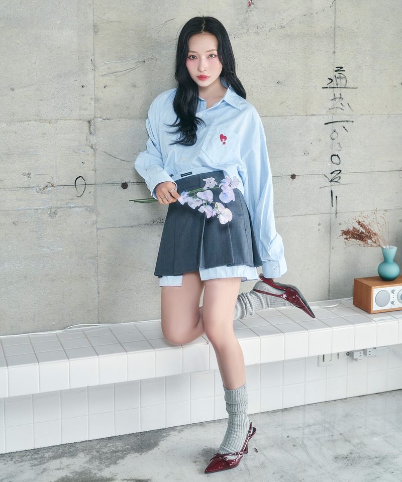 UNISEX 2WAYハートシャツ