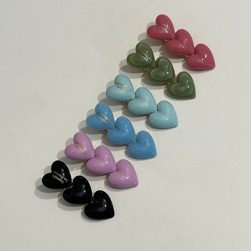 MOSXE（モスクス）の「Triple heart hair pin (6color)（Hair Accessories）」
