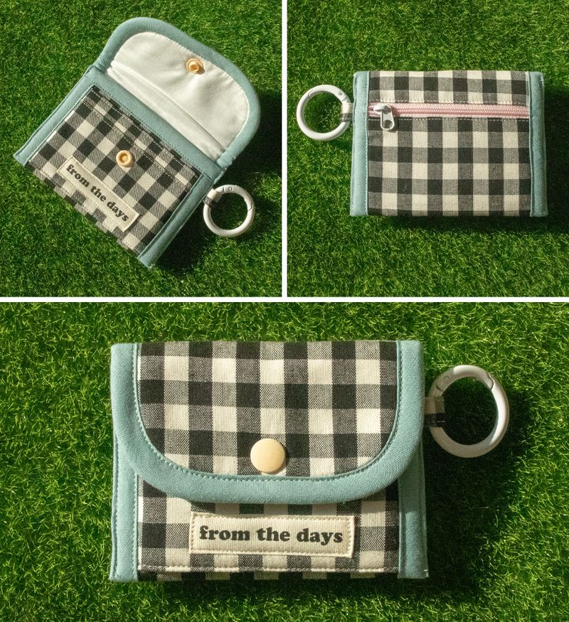 【MADE】Fabric Mini Card Wallet - M