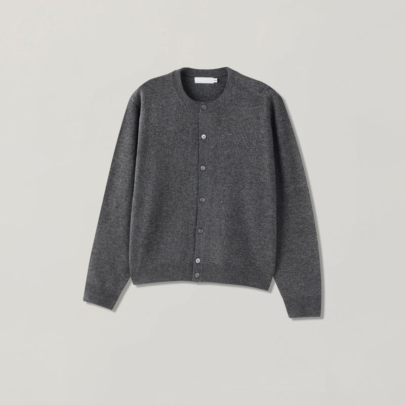 Doom knit layered cardigan