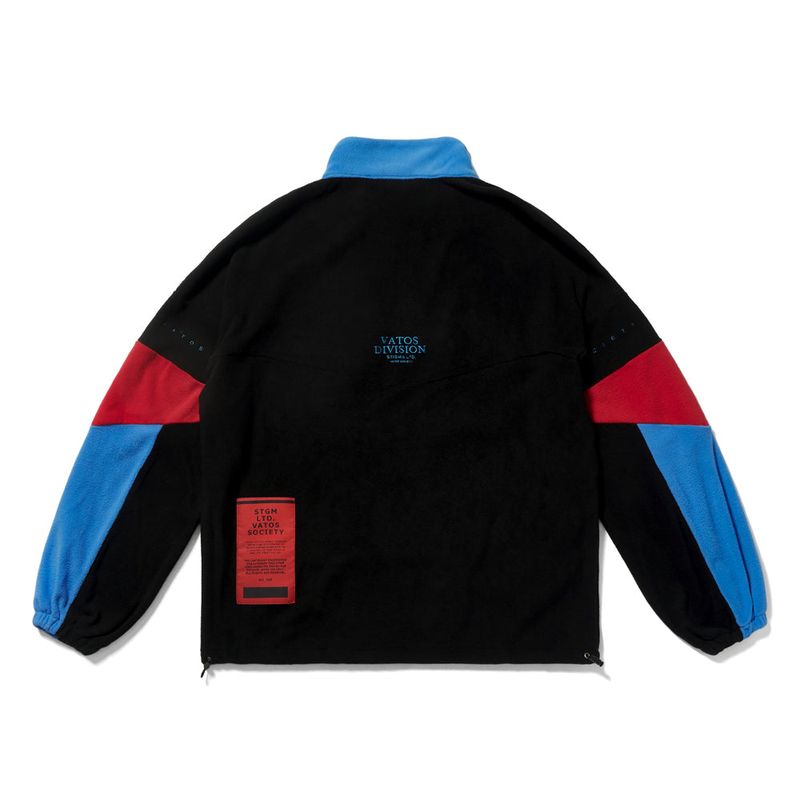 BLEND OVERSIZED FLEECE ANORAK JACKET