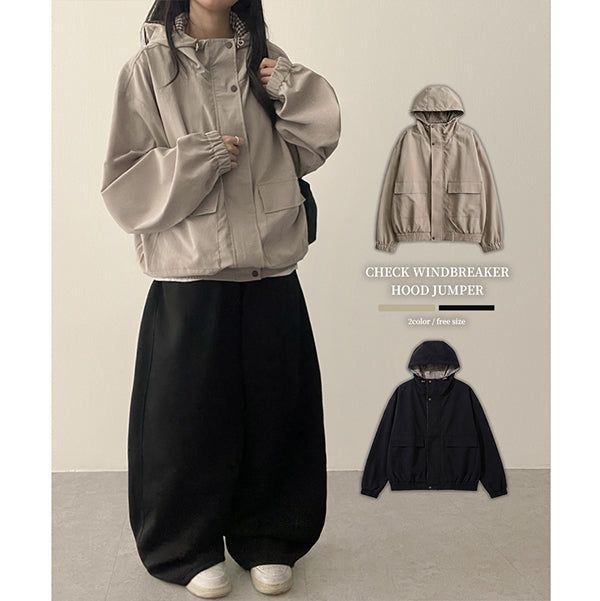 hijjoo(ハイチュー)の「Rooney High-Neck Hooded Jumper jk(Jackets/Outerwear)」