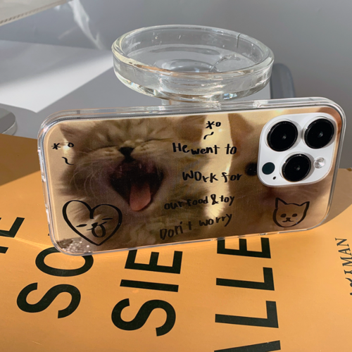 Don't worry cat phonecase
