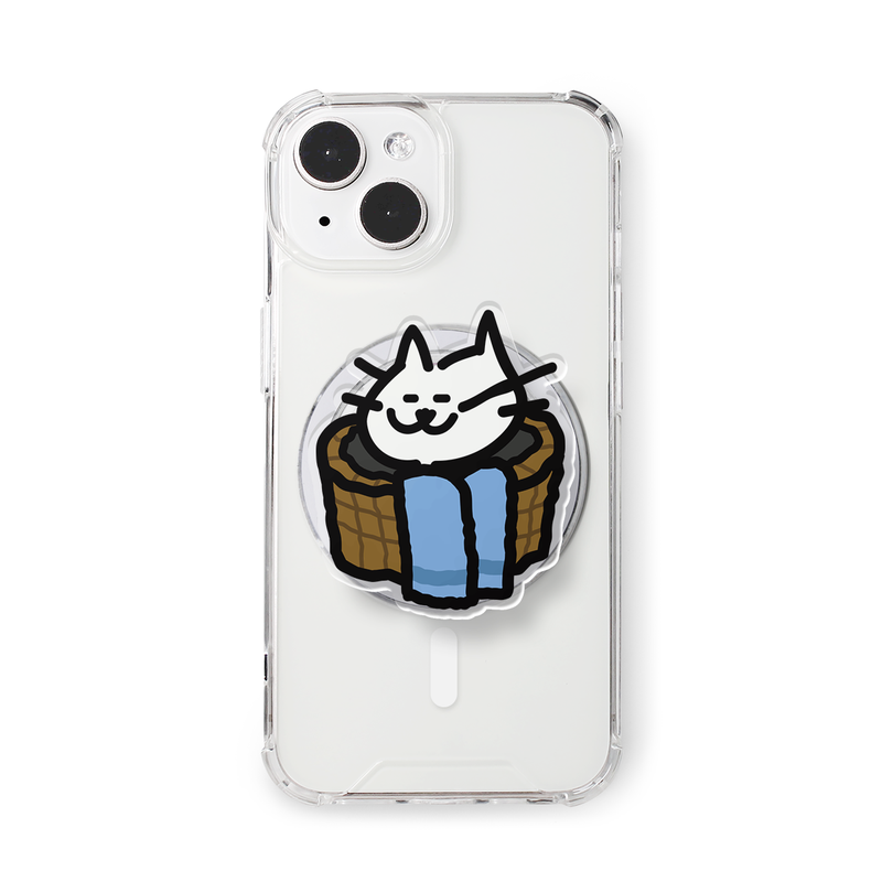 murmursroom(マーマーズルーム)の「サウナ マーマーキャット マグセーフ スマート トック(スマホグッズ/小物)」