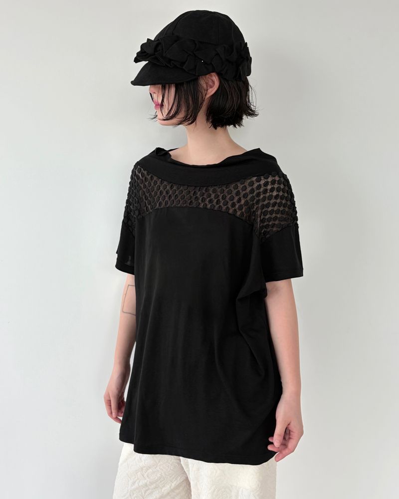 Frill Patch Beret
