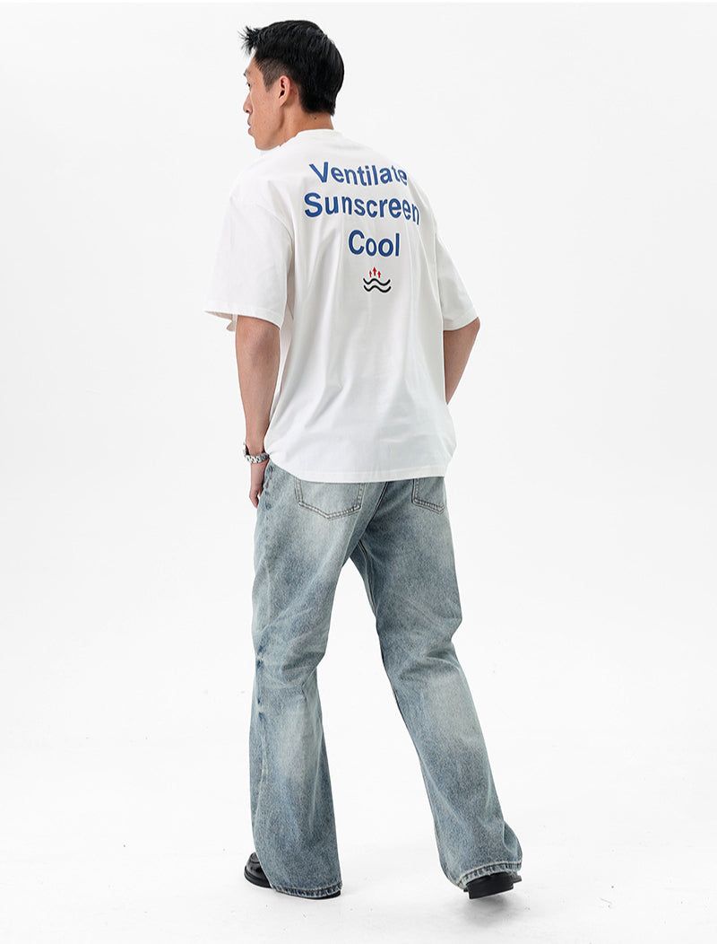 Keaton Back Lettering Tee