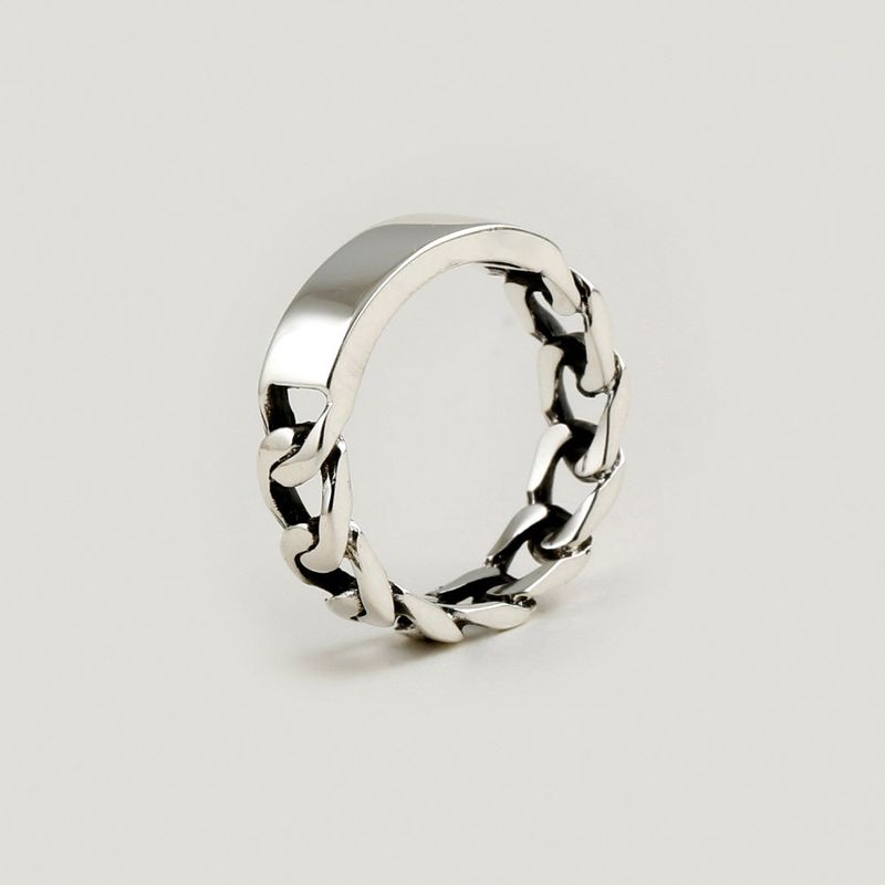 SHOVEOFF（ショーブオフ）の「SVR-629 ACE Chan Enhyphen Silver 92.5 Private Chain Silver Ring 5mm（Accessories）」