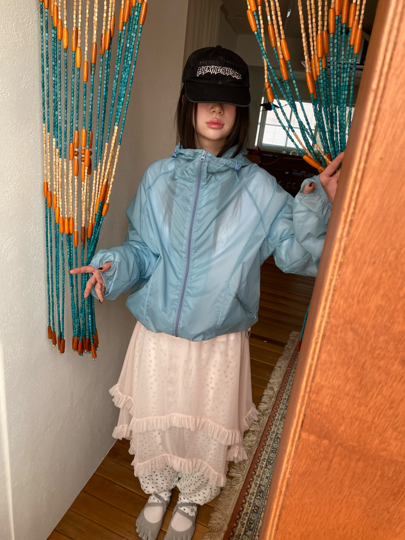 finger light wind breaker