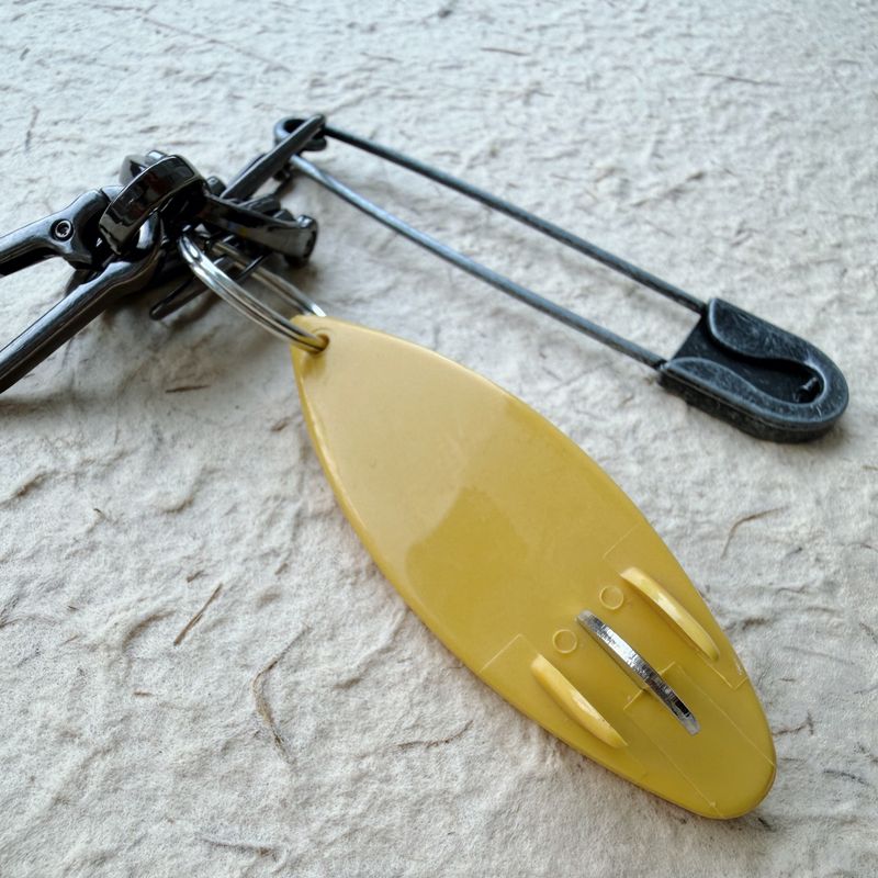 Surf Pin Keychain