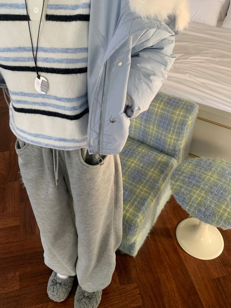 Snug Heat Loop Fleee Two-Way Pants