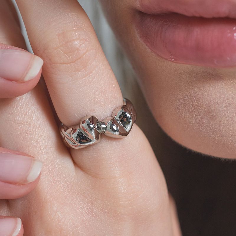 noonoofingers（ヌヌフィンガース）の「HIT HEART RING（Accessories）」