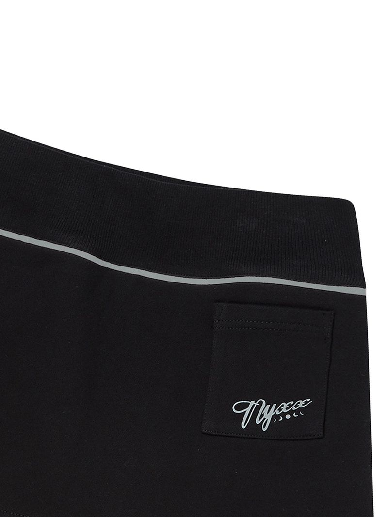 DOUBLE LAYER SKIRT (BLACK)