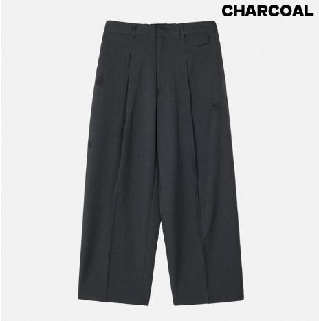 Pauline Scratch Wide Slacks