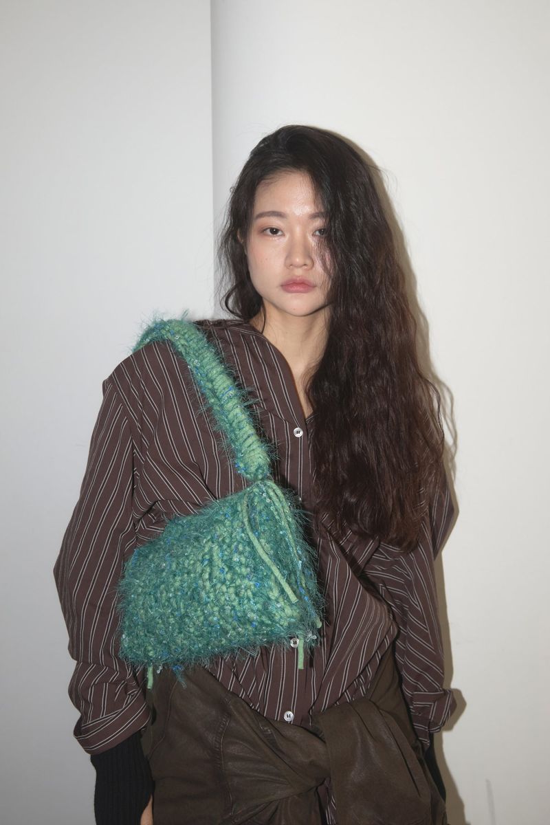 WOOLLY BAG_green