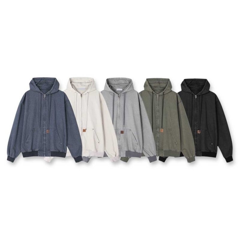 Vintage Work Hooded Jacket