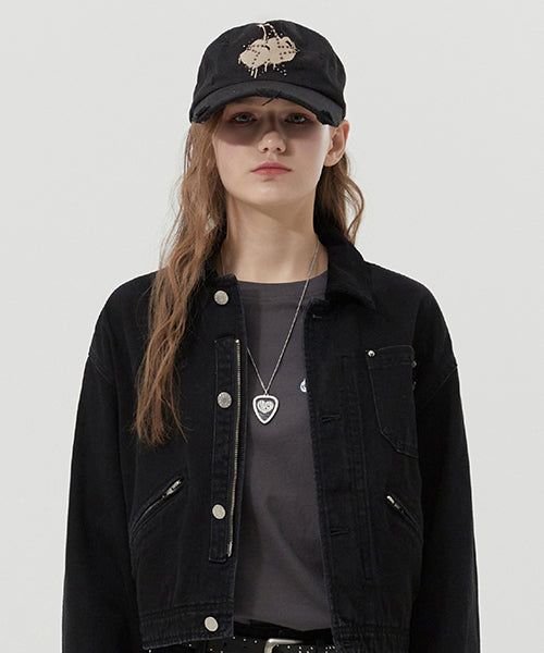 KIRSH（キルシー）の「CORDUROY COLLAR WORK JACKET [BLACK]（Jackets/Outerwear）」