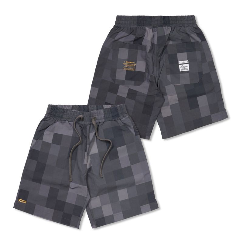 STIGMA(スティグマ)の「Square Camouflage Short Pants Gray / Green(Pants)」