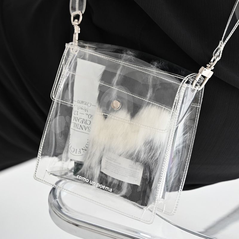 202hosil（202ホシール）の「Clear pvc strap pouch_transparency（Bags）」