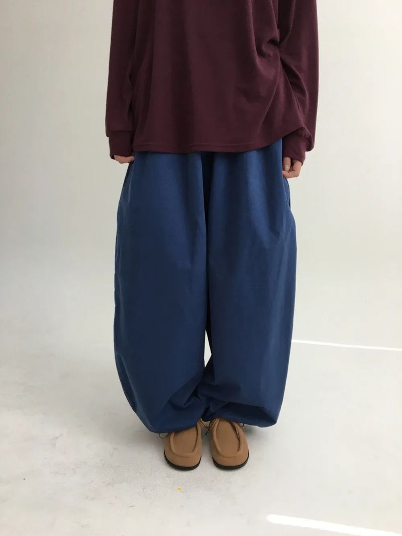 Ponpon Balloon Banding Pants (4color)