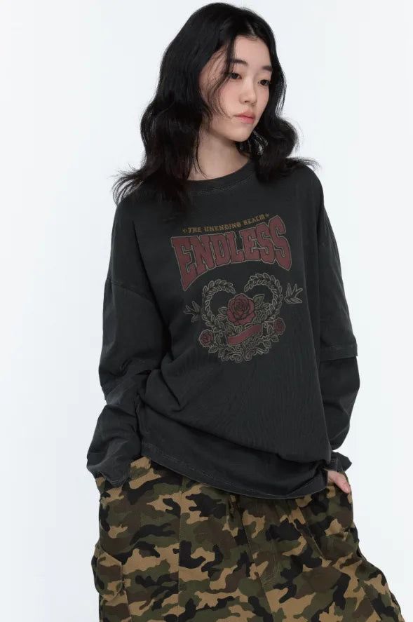 26FW★ Endless Layered Pigment Long Sleeve