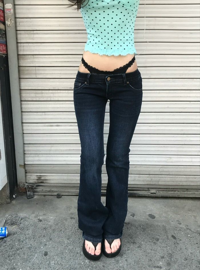 2000s Iconic Low-Rise Bootcut Pants